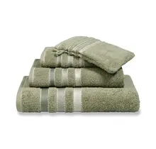 Vandyck Prestige Lines Smoke Green Serviette 60x110