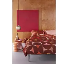 Beddinghouse Dutch Design Redwood Dekbedovertrek - Red 260x200/220 cm