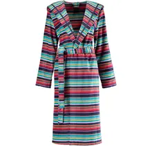 Cawö Peignoir à capuche pour femmes 6135 Multi 38
