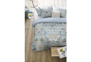 Pip Studio Saluti Grandi Housses de couette - Bleu clair 140x200/220 cm