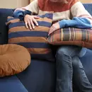 KAAT Amsterdam Arda Coussin décoratif Multi 43x43 cm