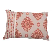 David Fussenegger LINO Kussensloop "Häkelmuster" terracotta 60x40 cm