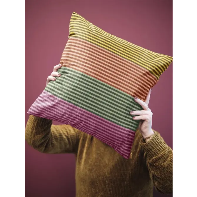 KAAT Amsterdam Meilan Coussin décoratif Multi 43x43 cm