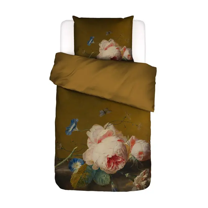 Essenza for Maurtitshuis  Clemence Dekbedovertrek 1p set 140x220 Cumin yellow