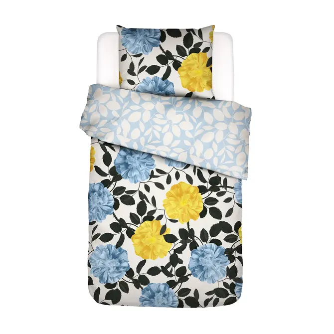 Covers & Co Bloom with a view Dekbedovertrek Bright white 200x200/220 Covers & Co Bloom with a view Dekbedovertrek Bright white 200x200/220