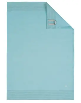 Cawö theedoek Two-tone 50x70 turquoise