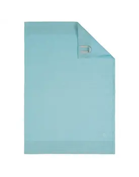 Cawö theedoek Two-tone 50x70 turquoise