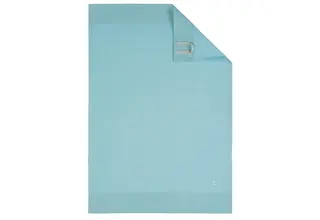 Cawö theedoek Two-tone 50x70 turquoise