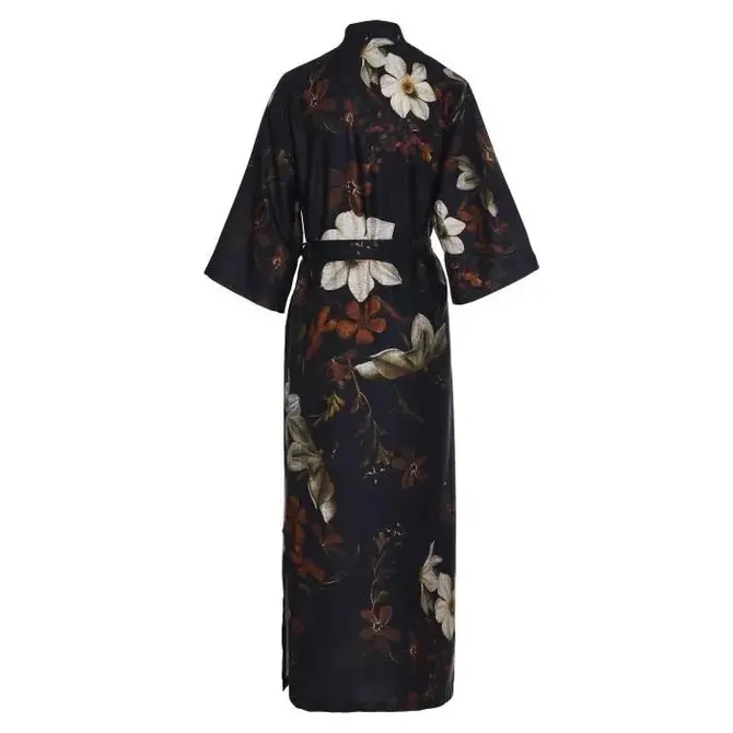 Essenza pour Mauritshuis Jula Daffodils Reunited Kimono M Noir