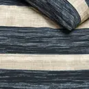 VT wonen VTwonen Painted Stripe Dekbedovertrek - Black 200x200/220 cm