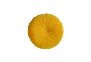 KAAT Amsterdam coussin décoratif jaune mandarin