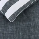 Rivièra Maison Riviera Maison Lindy Lines Housse de couette - Navy 240x200/220 cm