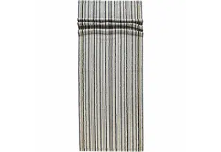 Cawo Lifestyle Streifen Saunahanddoek 7048 Kiezelsteen-37 70x180