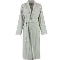 Cawö Peignoir pour dames avec col châle 3423 Silber 42