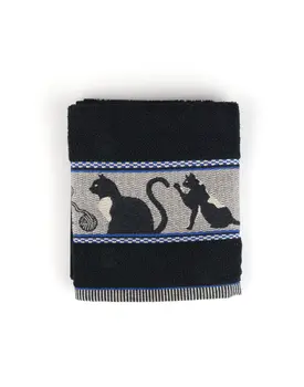 Bunzlau Castle Keukendoek Cats Black