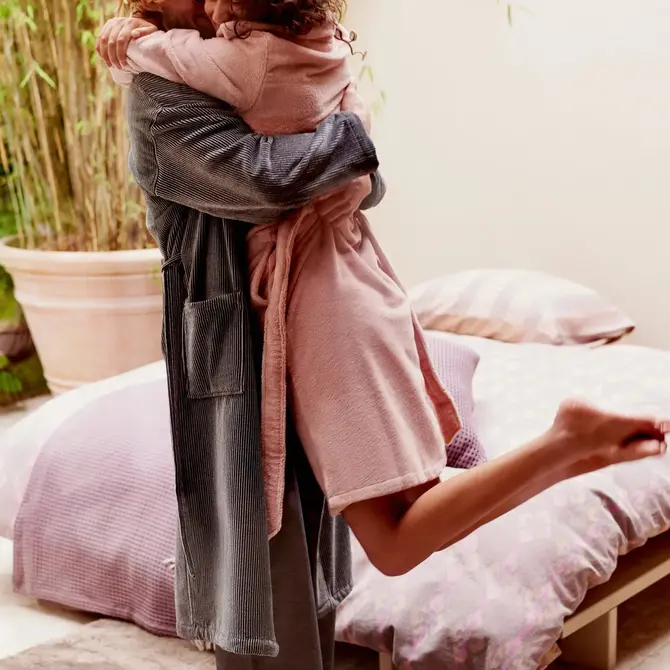 Vandyck Peignoir Antonio Medium off black