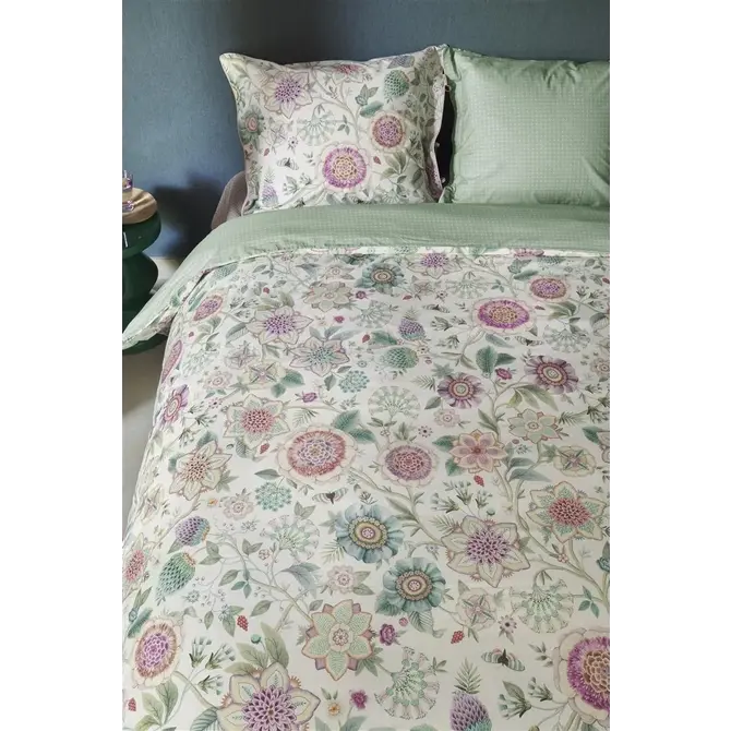 Pip Studio Housse de couette Viva Las Flores Blanc 240x200/220 cm Pip Studio Housse de couette Viva Las Flores Blanc 240x200/220 cm