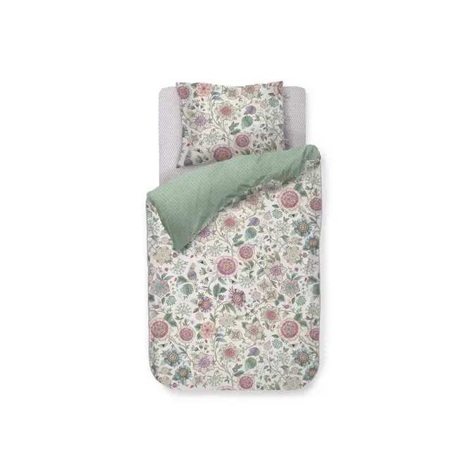 Pip Studio Housse de couette Viva Las Flores Blanc 240x200/220 cm Pip Studio Housse de couette Viva Las Flores Blanc 240x200/220 cm