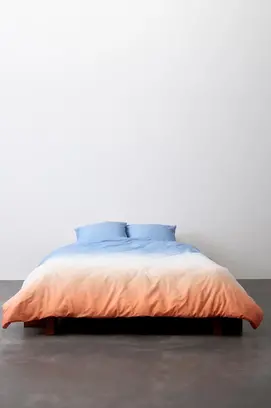 Marc O'Polo Housse de couette Jorn Denim bleu 200x200/220