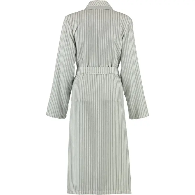 Cawö Peignoir pour dames avec col châle 3423 Silber 36