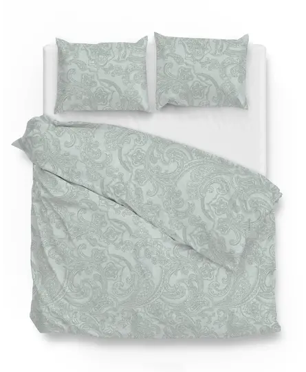 Zo! Home Paisley di Lino Dekbedovertrek 240x200/220 Mint Green