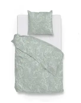 Zo! Home Paisley di Lino Dekbedovertrek 240x200/220 Mint Green