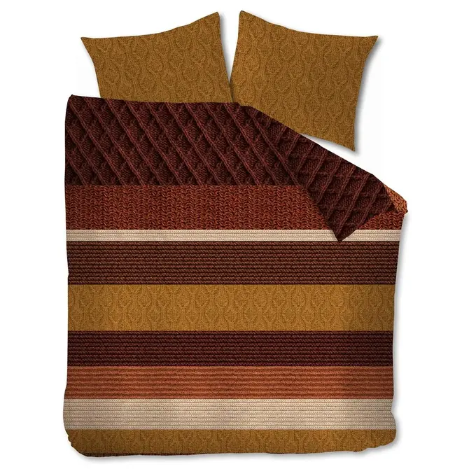 Beddinghouse Lowie Dekbedovertrek - Terra 200x200/220 cm