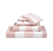 Vandyck Vancouver Light Pink Serviette de bain 90x195