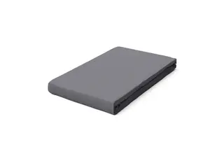 Schlafgut Pure Jersey Topper Hoeslaken L - 140x200 - 160x220 128 Grey Mid