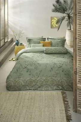Pip Studio - Housse de couette Amor De Dios Green 240x200/220 cm