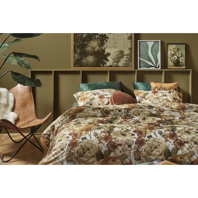 At Home by Beddinghouse Decorate housse de couette - Ochre 140x200/220 cm