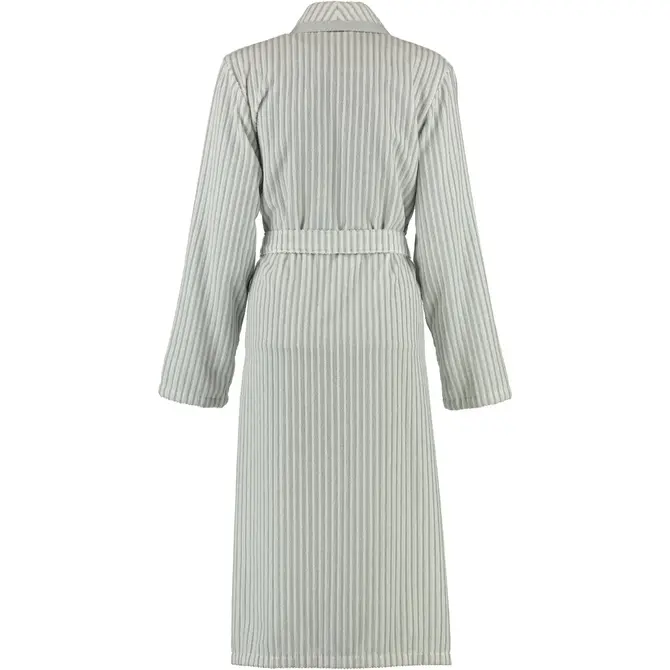 Cawö Peignoir pour dames avec col châle 3423 Silber 48