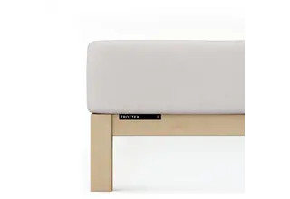 Schlafgut Badstof Hoeslaken S - 90x190 - 100x200 511 Grey Light