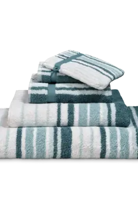 Vandyck Ontario Storm Blue Guest towel 40X60