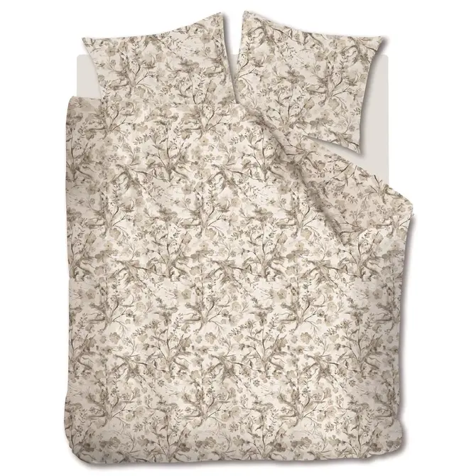 Riviera Maison Kussensloop Blushing Blooms  Zand 60x70 cm