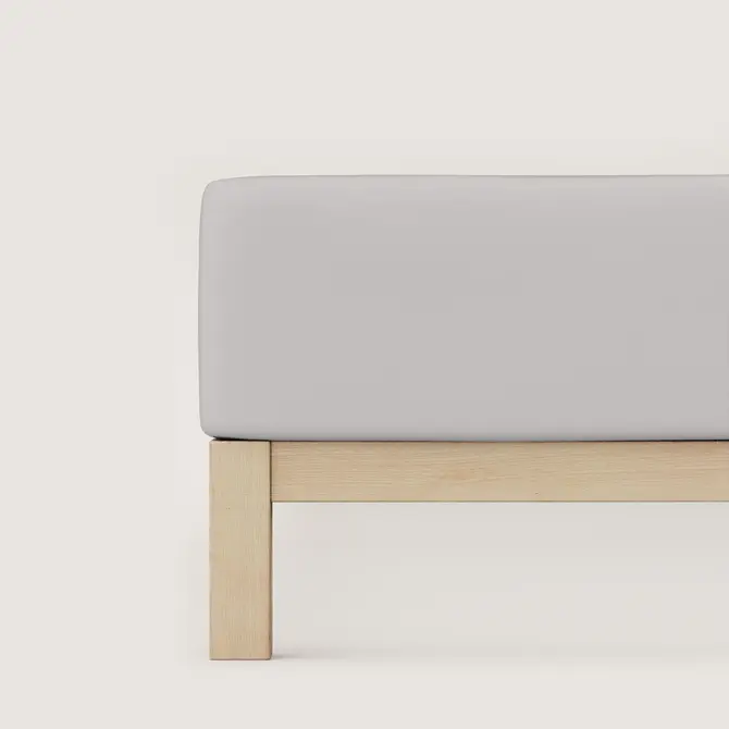 Schlafgut Pure Jersey Boxspring Drap-housse XL - 180x200 - 200x220 511 Grey Light