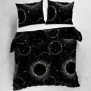 Heckett & Lane Heckett & Lane Cayla Housse de couette 240x200/220 Nuit Noir