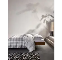 Essenza Chess Duvet Cover Grey 260x200/220