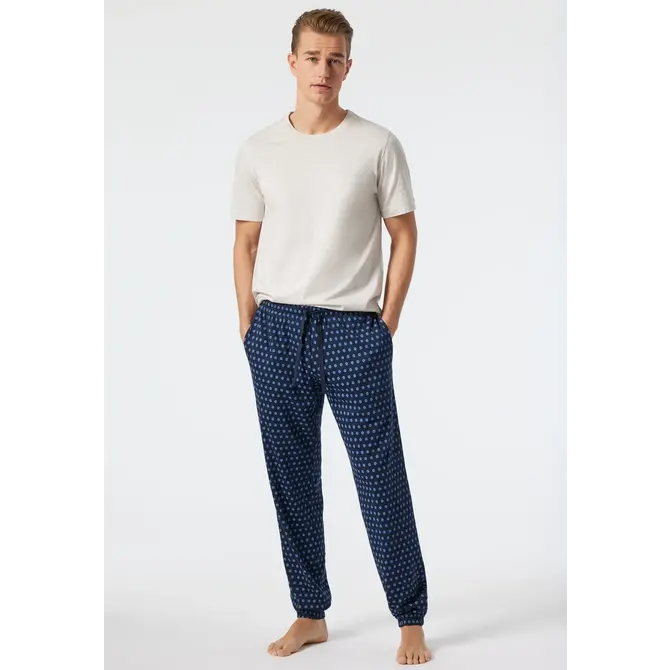 Schiesser Long Pants royal blue 177979 54/XL