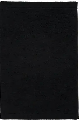 Cawo Lifestyle Uni Guest towel Black