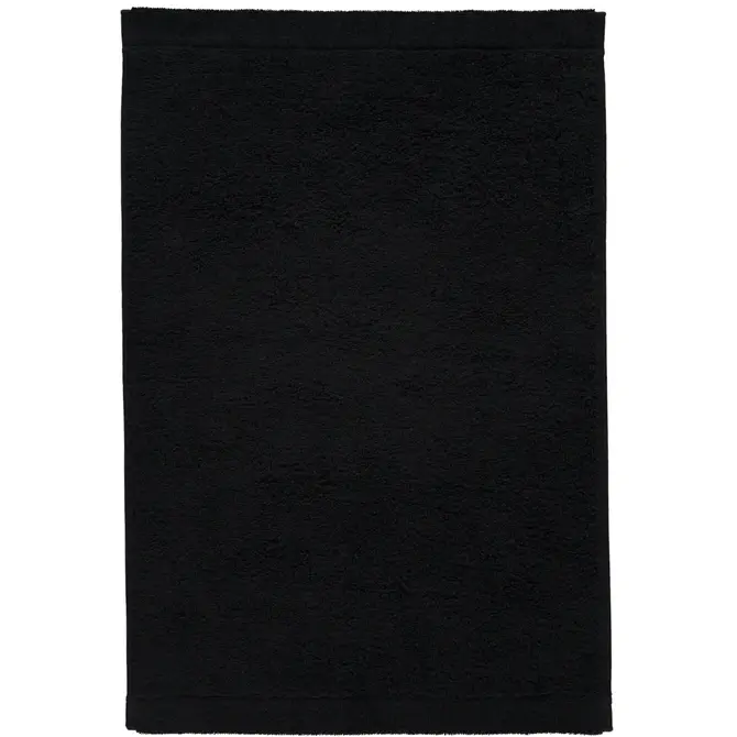 Cawo Lifestyle Uni Guest towel Black