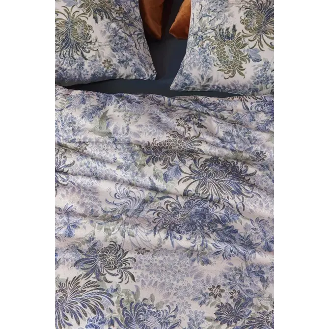 Chez soi par Beddinghouse Housse de couette Full of Beauty Bleu Vert 200x200/220 cm