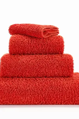 Abyss & Habidecor Super Pile Guest towel 30x50 565 flame