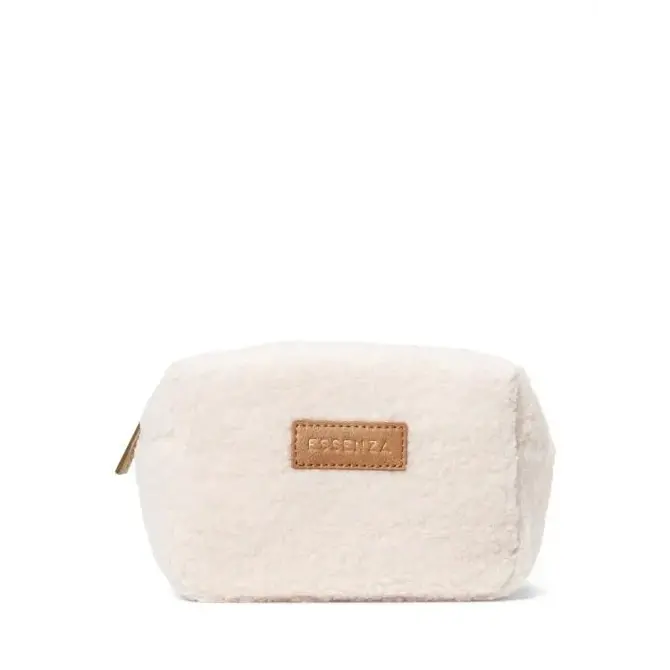 Essenza Lucy Teddy Make-up Bag L: 15 - W: 10 - H: 10 Vanilla