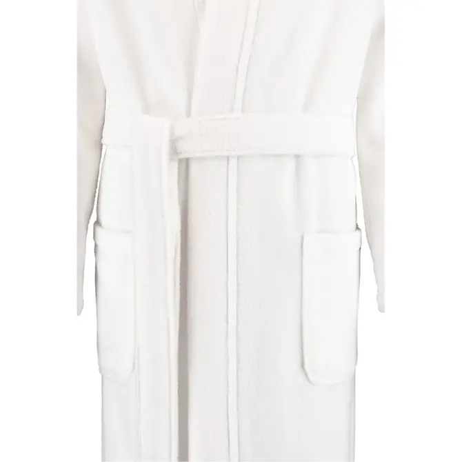 Cawö Heren Badjas 823 Weiss  46/48