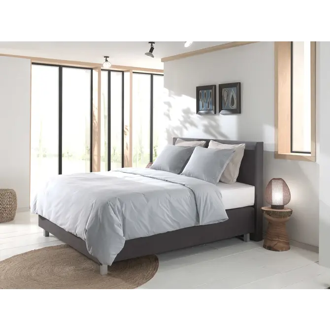 Yellow Chambray Dekbedovertrek 200x200/220 Providence Blue