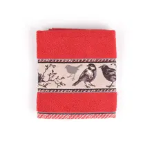 Bunzlau Castle Kitchen Towel Birds Red (essuie-tout en forme d'oiseau)