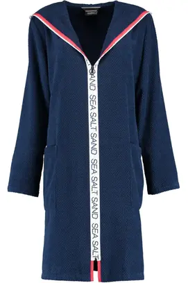 Cawö Peignoir pour dames 3101 Navy XS