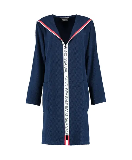 Cawö Dames Badjas 3101 Navy  XS