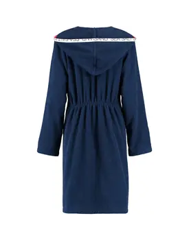 Cawö Dames Badjas 3101 Navy  XS